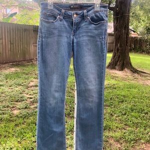 LEVI’S low rise bootcut denim